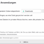 Datein und Anwendungen